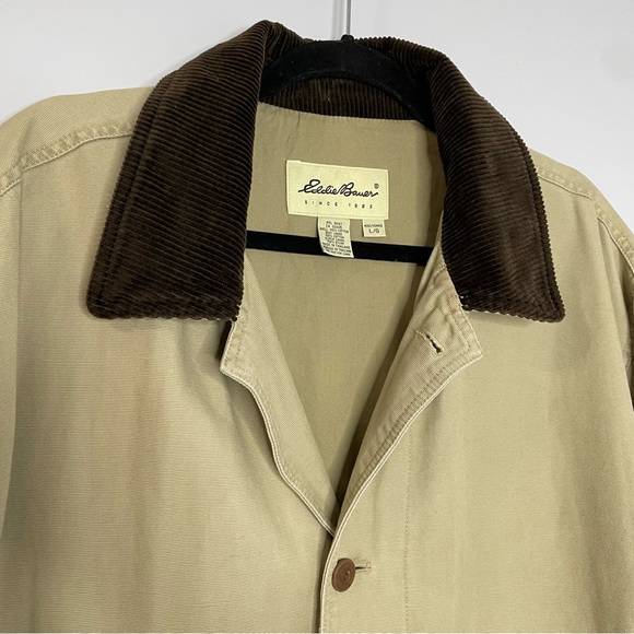 Eddie Bauer Canvas Field Chore Barn Men’s Jacket - Picture 3 of 7